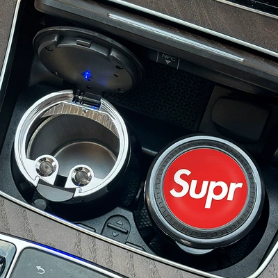 Car ashtray Men's Car High-End Car - super-one-pack