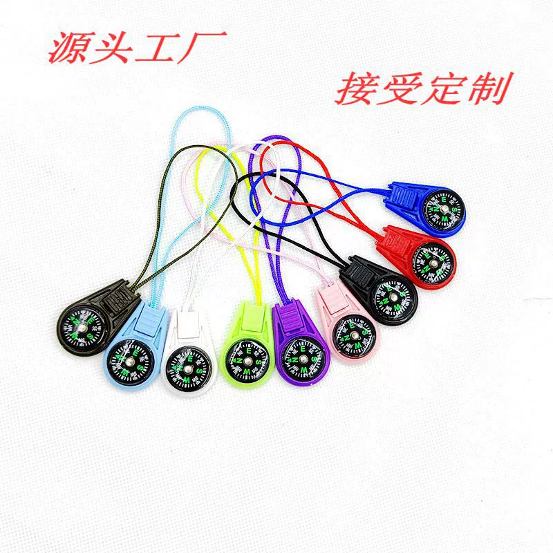 Портативный ремешок компас пластиковый 9 видов цветов Дополнительный многофункциональный открытый логотип модный ремешок компас