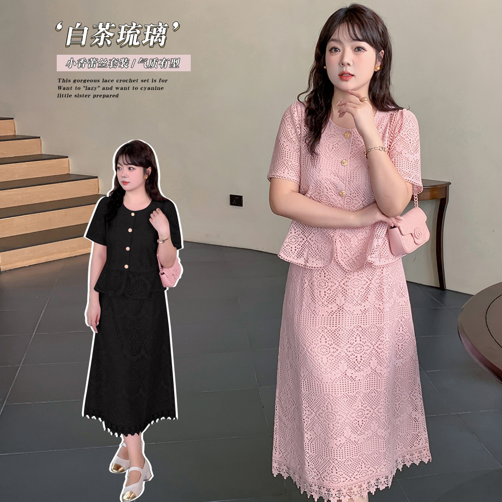  夏  L-5XL 大きいサイズ 上下セット