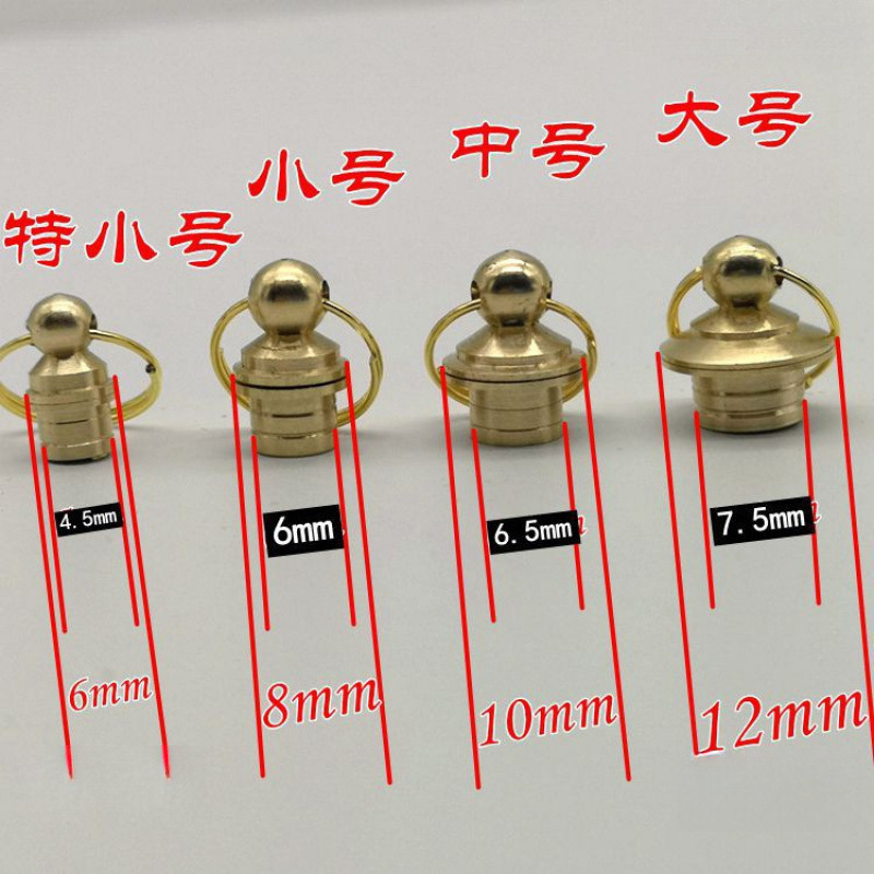 铜盖葫芦配件小铜口葫芦盖铜件文玩镶口鼻烟壶木质特小号铜口铜勺