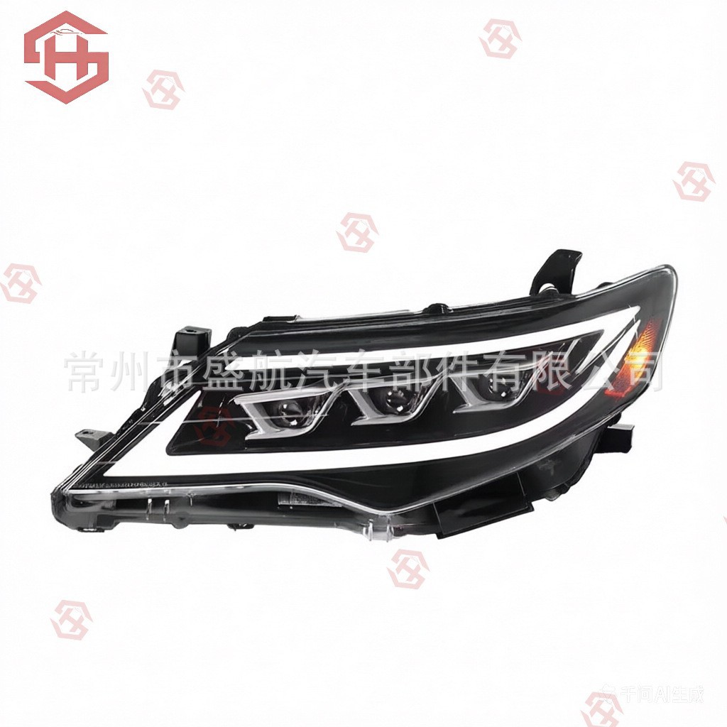 Suitable for the US version of Toyota Camry 2012-2014 modification kit, front bumper full surround with headlights