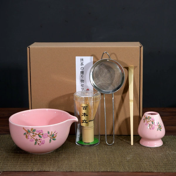 Children's matcha, tea cup, set, box