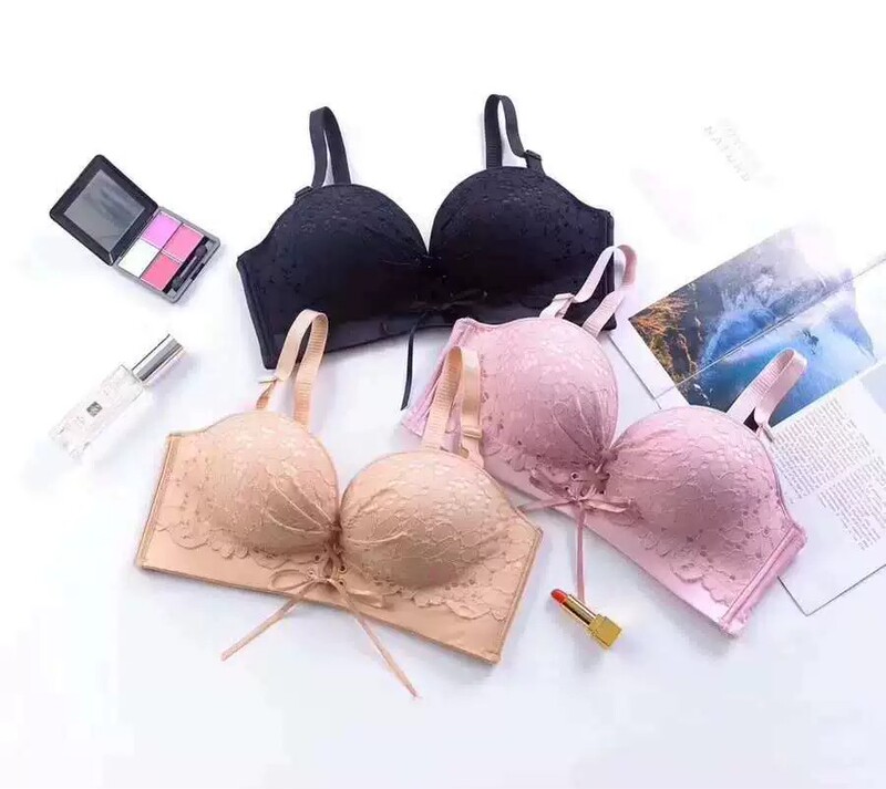 Constellation flower bra push up wireless strapless non-slip sexy adjustable dress wedding dress collection breast