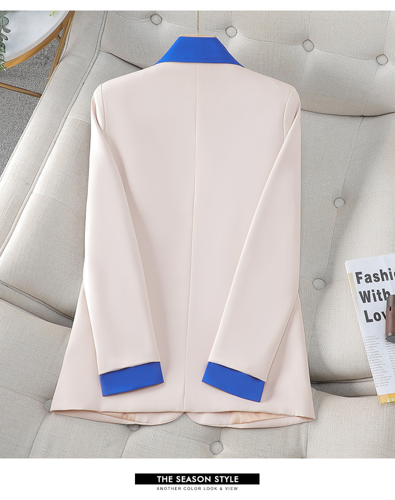Women's Blazer Suit Two Piece Set Casual Professional Temperament_voghion.com
