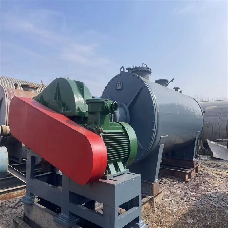 出售二手提取浸膏脉冲真空干燥设备 卧式真空耙式干燥机  回