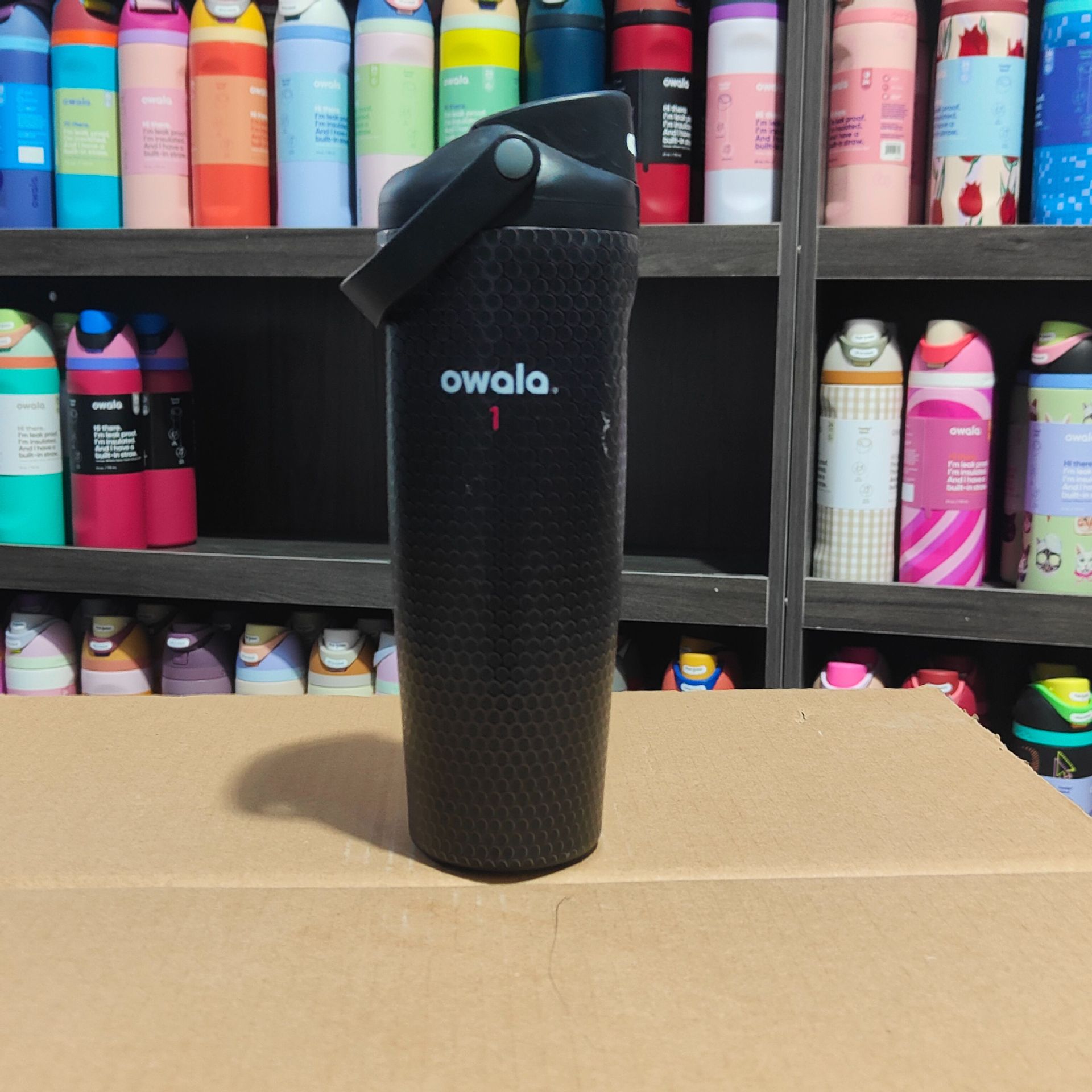 Nuevo termo Owala de Amazon, taza de agua de acero inoxidable 304 de gran capacidad, taza de agua deportiva al vacío para exteriores
