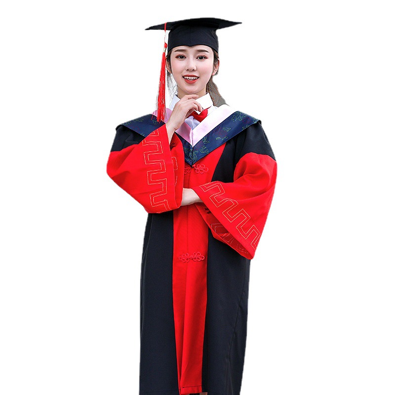 博士服批发高中成人礼博士服学士服硕士导师服大学博士生毕业礼服