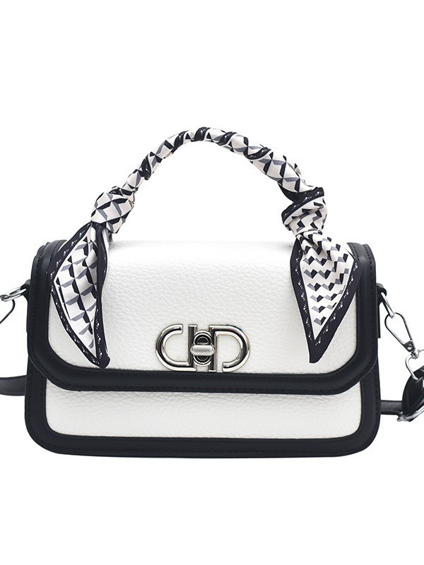 Bolsos para mujer otoño e invierno nuevo color en contraste bolso cuadrado pequeño portátil para mujer 2024 bolso bandolera de múltiples capas de textura de alta calidad transfronteriza