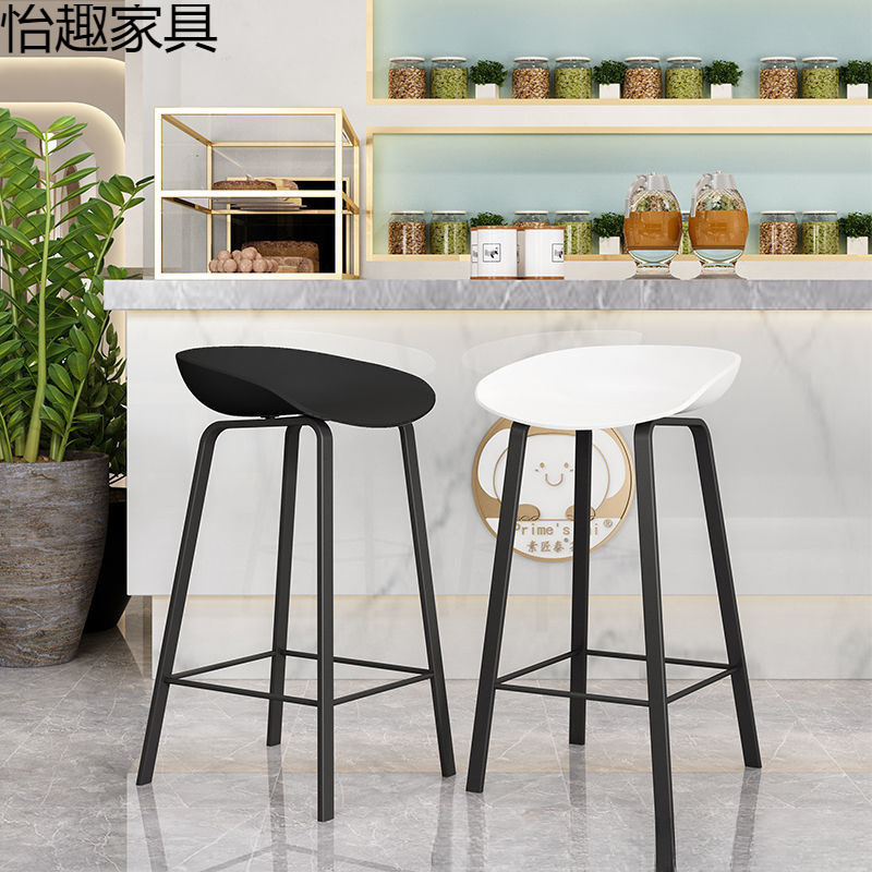 Trendy Luxury Bar Stool High Bar Chair Home Bar Stool Bar Table Chair Nordic Bar Stool Simple Modern High Stool