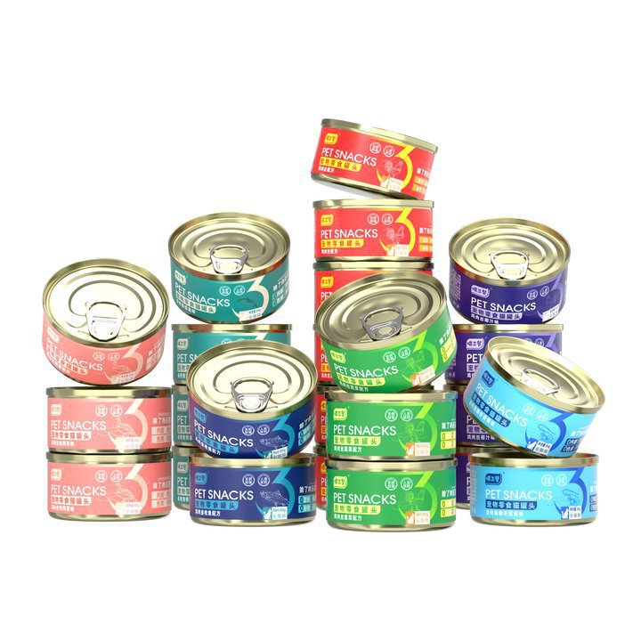 Cat Canned Cat Hydrating Soup Can Pet Wet Food Cat Food Snacks Whole Box Wholesale 85G/Can Cat Canned Food