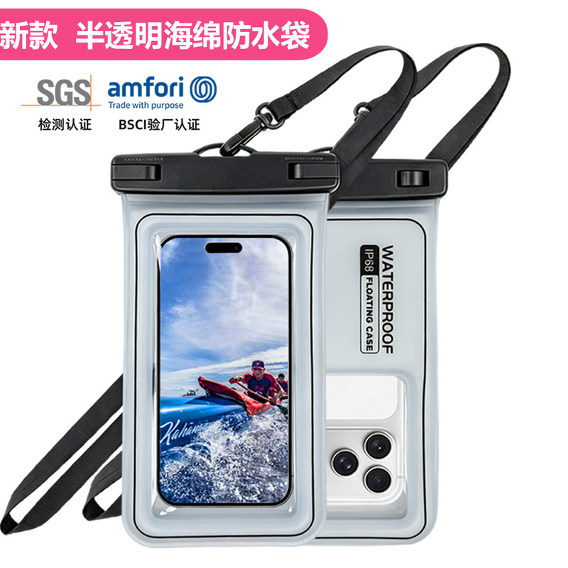In stock: Waterproof phone pouch for underwater use, made of PVC, universal and transparent, suitable for various phones In stock: Waterproof phone pouch for underwater use, made of PVC, universal and transparent, suitable for various phones