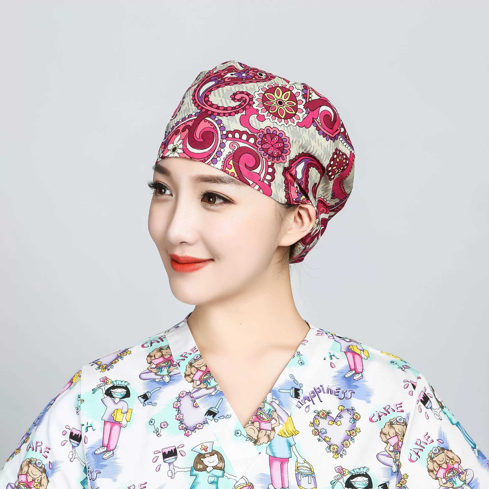Doctor uniform, thin textile nurse uniform, city style