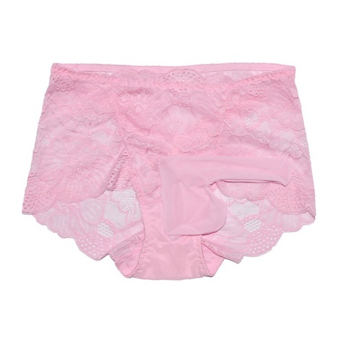 Men's Sexy Lace Sheer Breathable Large Size with JJ Suit Gun Egg Separation Moistureproof Elephant Nose Underwear