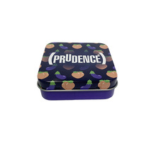 定制天地盖盲盒铁盒食品级镀锡马口铁罐避孕套小铁盒随身携带便捷