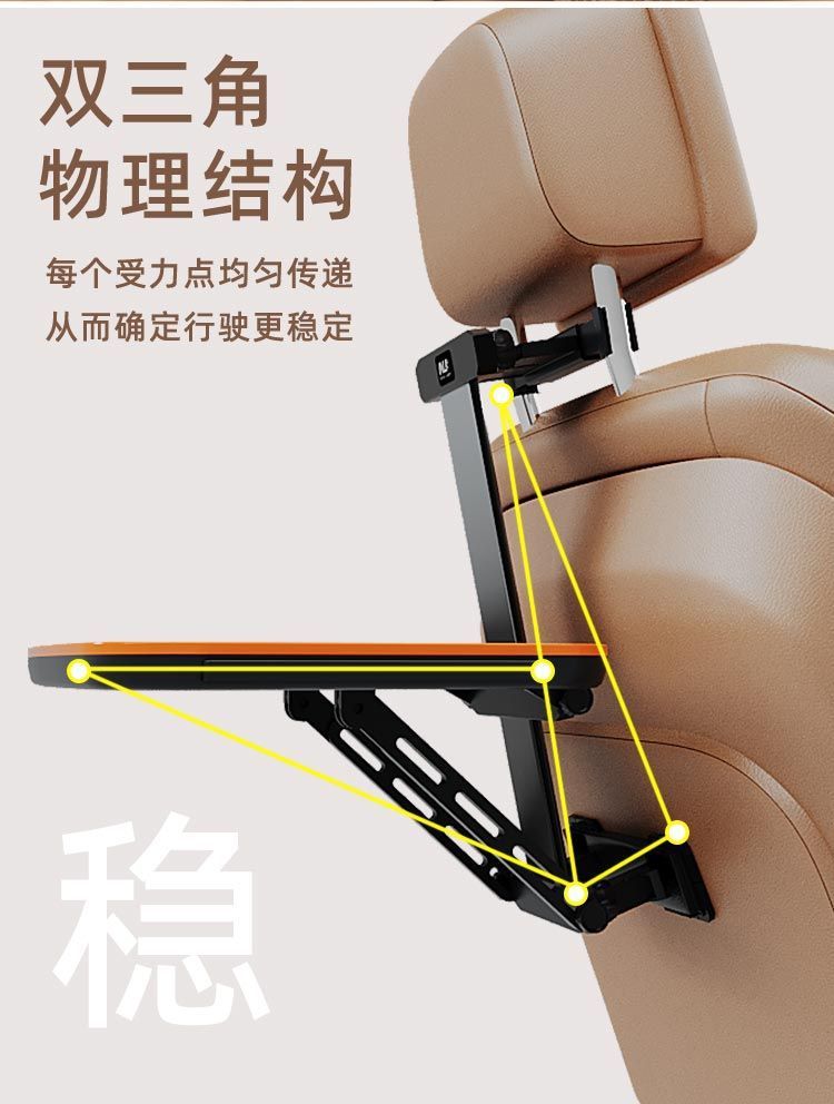 Car inner dining table board car small table board folding table rear seat rear car dining table computer table