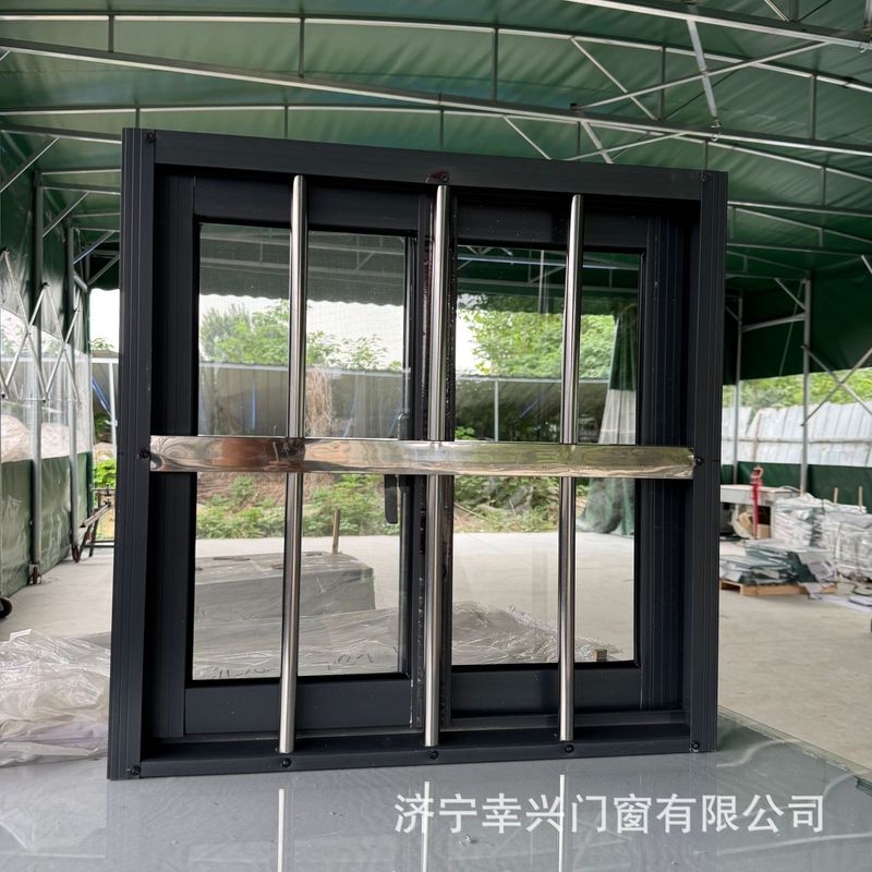 铝合金窗户农村自建房用通风窗厕所窗厨房用钢化推拉窗户养殖厂窗|undefined