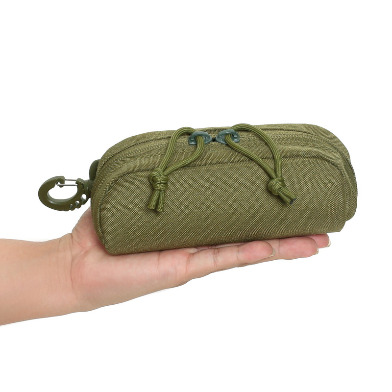 Outdoor Nylon Hard-Shell Glasses Case, Sunglasses Protective Case, Molle System Accessory Bag, Sunglasses Storage Bag Outdoor Nylon Hard-Shell Glasses Case, Sunglasses Protective Case, Molle System Accessory Bag, Sunglasses Storage Bag