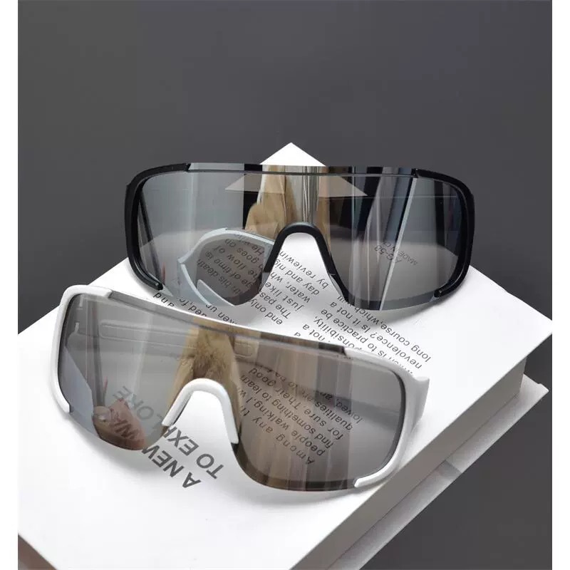 Large-Frame Cycling Glasses, Black Mercury Windproof Goggles, Mountaineering and Off-Road Sports Glasses, Windproof and Sandproof Goggles, Sunglasses