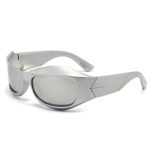 New European and American Millennium Y2K Futuristic Sunglasses—Punk, Hip-Hop, and Kawaii Unisex Sunglasses—Instagram-Style Sun Glasses
