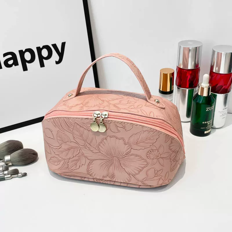 化妆包化妆刷收纳袋ins高级感网红便携2026新款防水多功能洗漱包