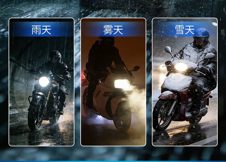 Motorcycle LED Headlight 12V-80V