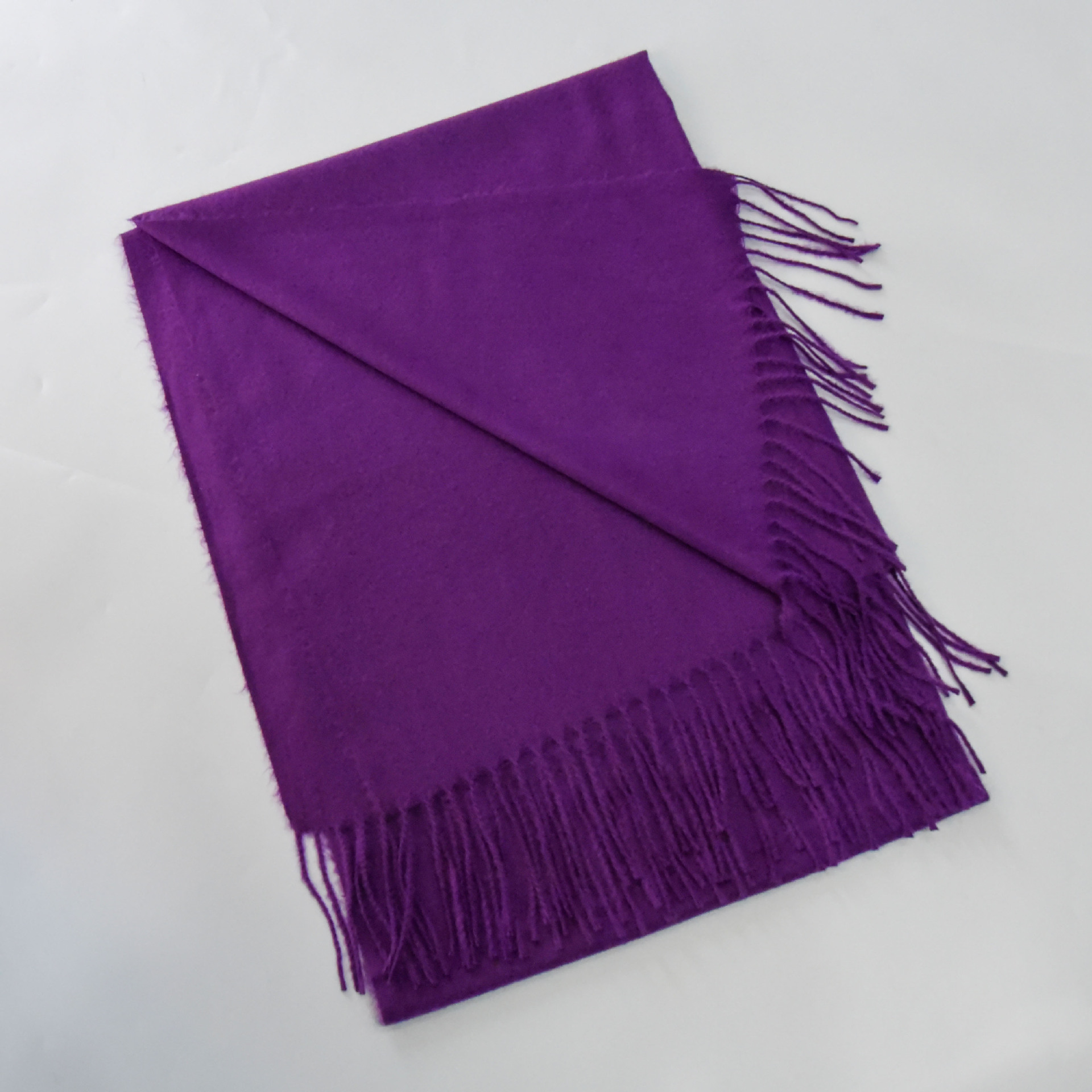 Bufanda de Color Sólido de Invierno de Haohao Clothing para Estudiantes y Parejas, Chal Grande de Estilo Coreano, Cálido, Suave y Versátil.