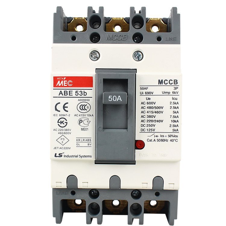 韩国LS产电塑壳断路器EBS103C/203C/403C/603C/803C
