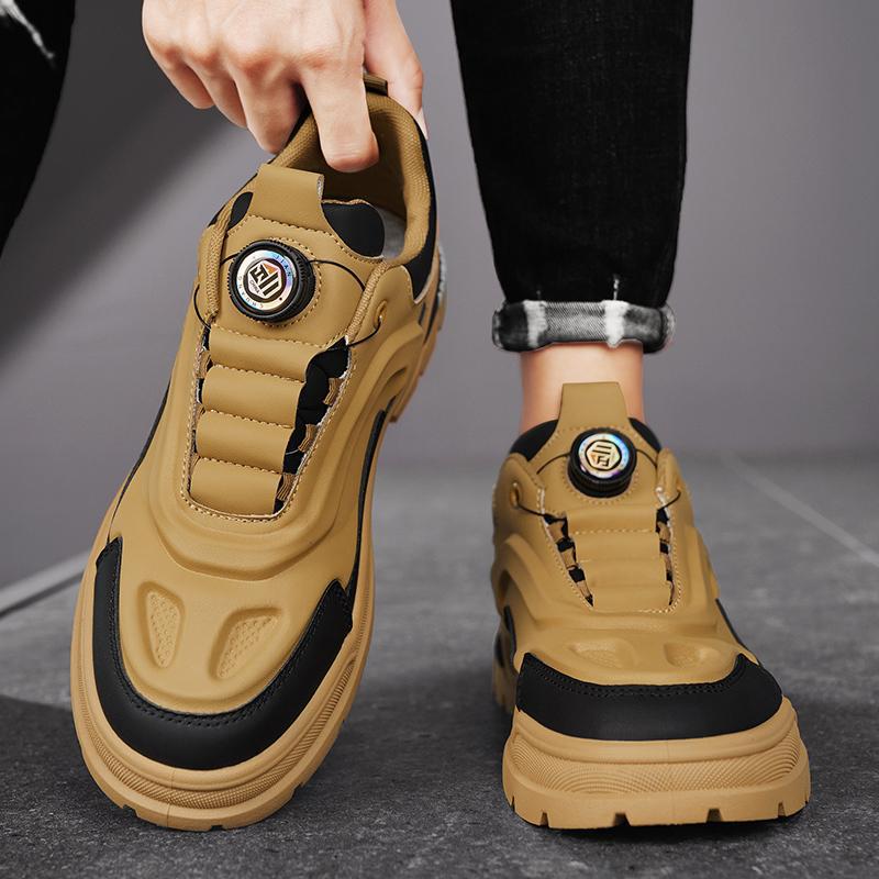 2025 Douyin Live Calzado deportivo sin cordones con hebilla giratoria de cuatro estaciones de alta calidad