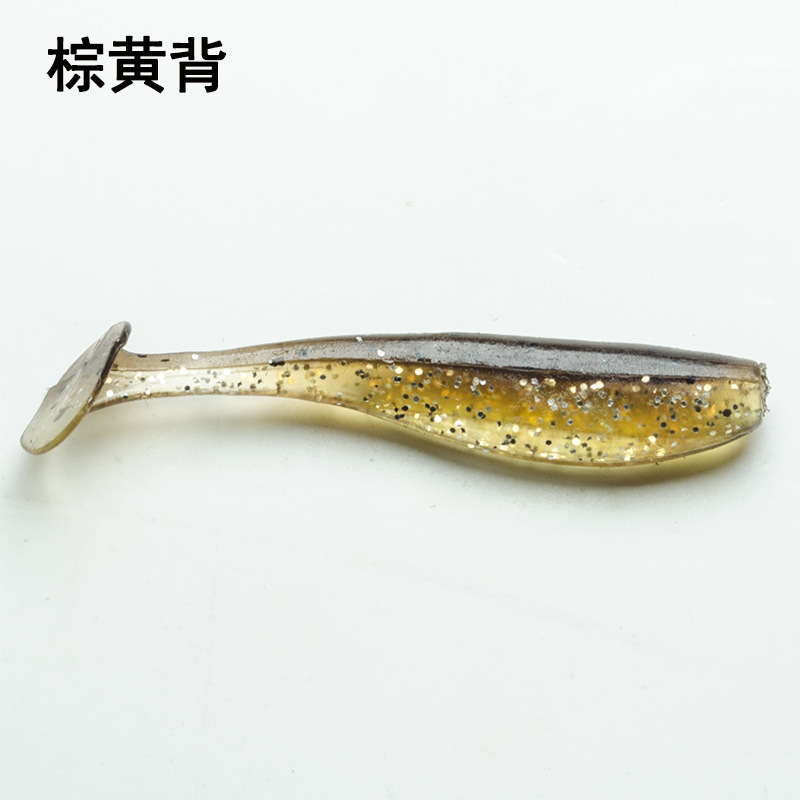 Soft Paddle Tail Fishing Lures Soft Plastic Baits Fresh Water Bass Swimbait Tackle Gear