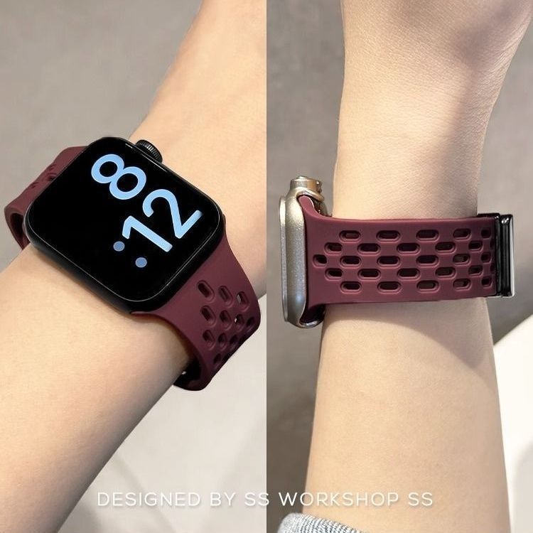 適用apple腕時計バンドシリコン磁気バックルiWatch10腕時計バンドs 10/8/s 9567世代男女|undefined