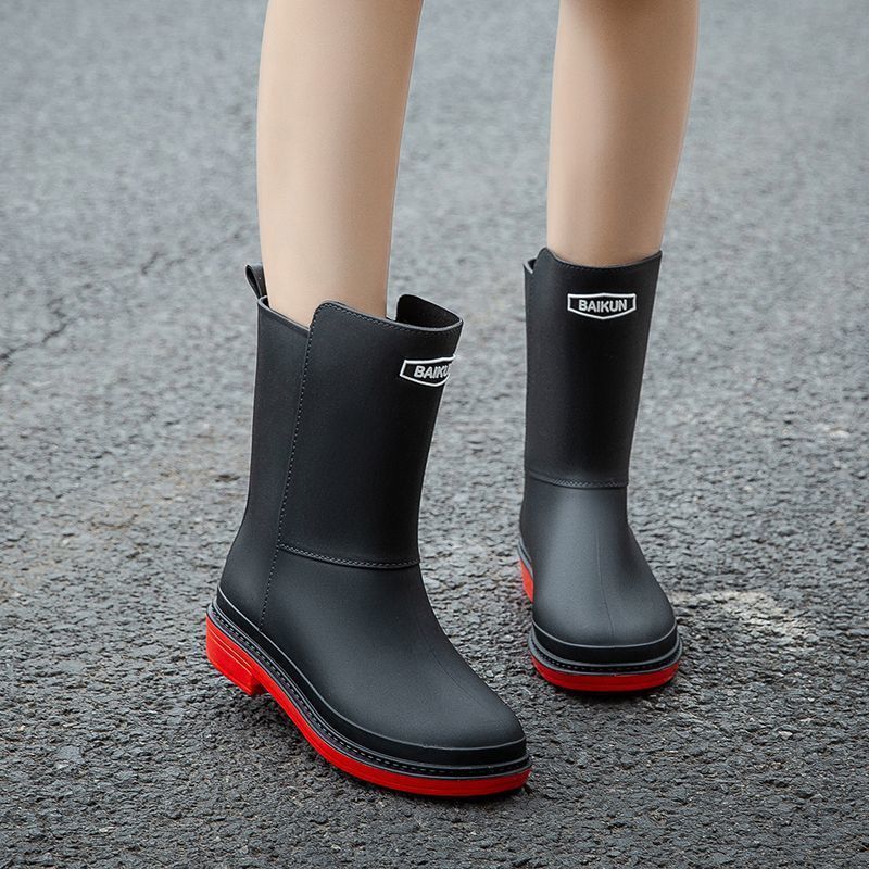 1363-검은 색 빨간색 신발 "표준 코드]