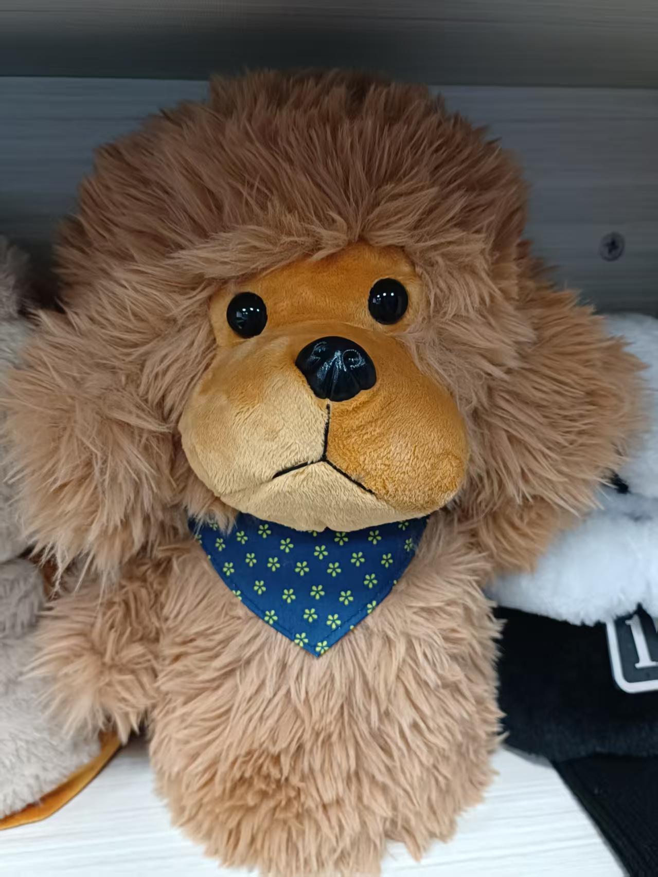 카키 테디 독 드라이버 커버