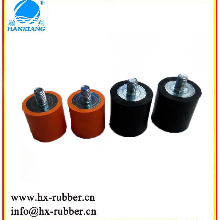 环保橡胶脚垫 耐磨防滑防震脚垫 五金包胶加工