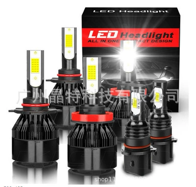 Ön faralar — near beam modified headlight - c6-black-pack-of-6-9005h11psx26w