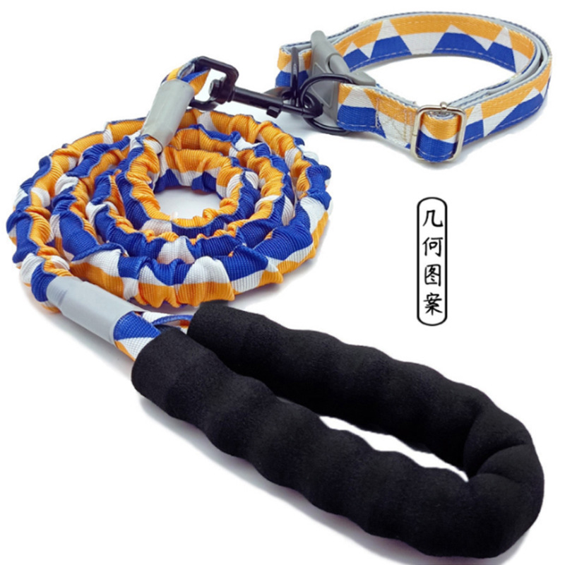 Comercio exterior transfronterizo perros perros medianos y grandes cuerda P a prueba de explosiones Golden Retriever collar de salida cuerda de tracción cuerda para mascotas