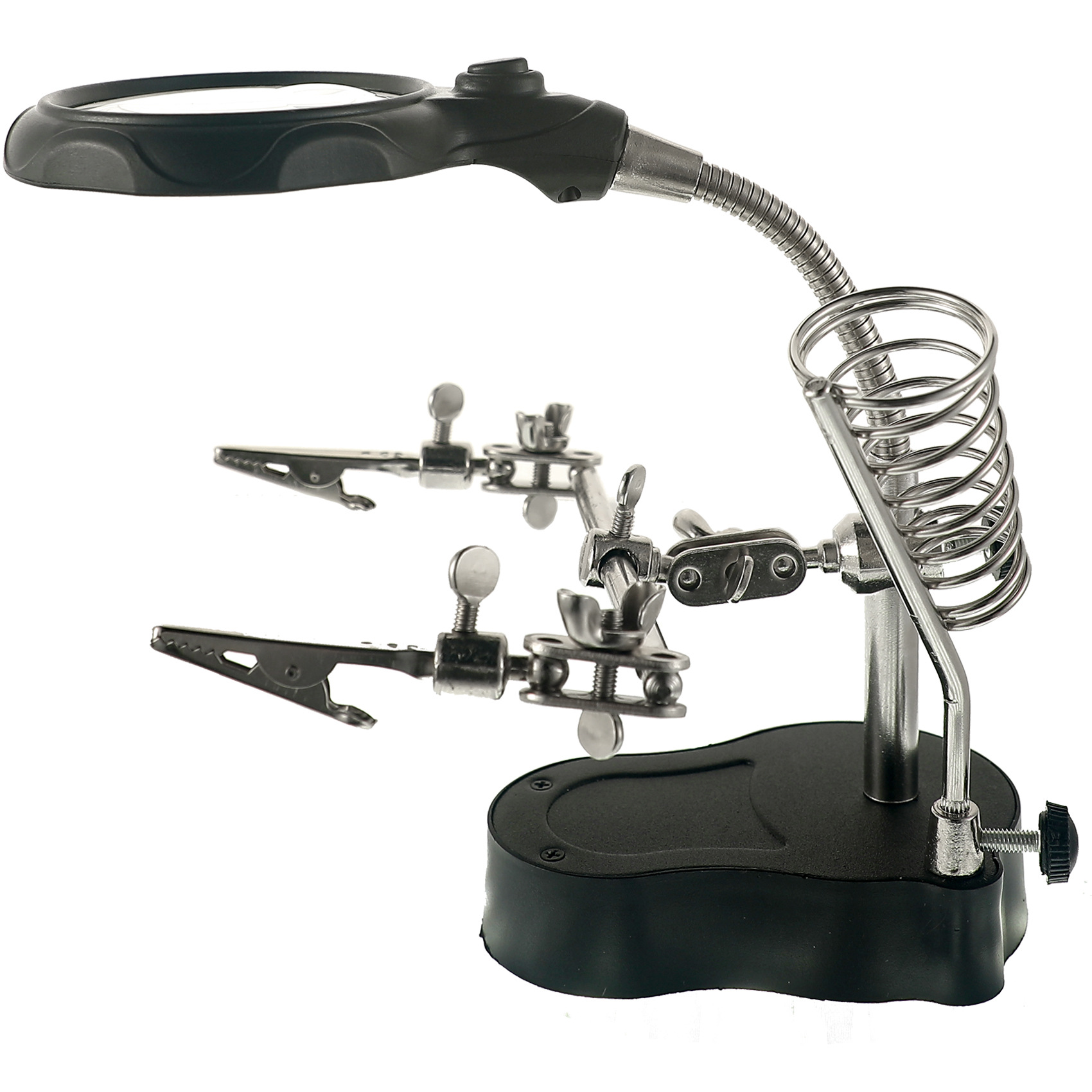 维修辅助夹带灯放大镜手机主板数码设备维修工具台五金工具