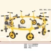 5193-4 Eight people and eight riders and car rubber wheels (color can be noted, default picture color)