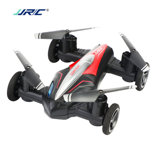 JJRC mini four-axis land and air dual-mode flight portable aircraft pattern tumbling light remote control toy hot model