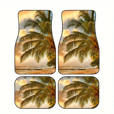 TEMU Retro Smiley Print Universal Foot Pad - s026