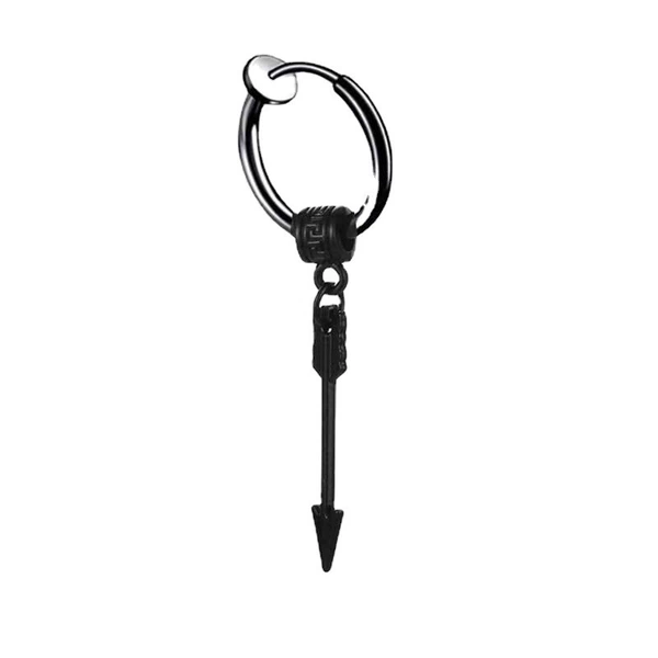One black ear clip