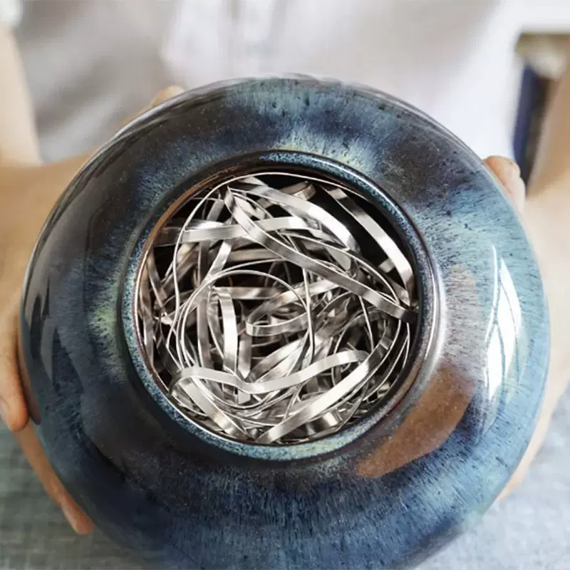 鹤巢留插花辅助工具花瓶口瓶插花固定神器鲜花瓶填充物剑山插花器