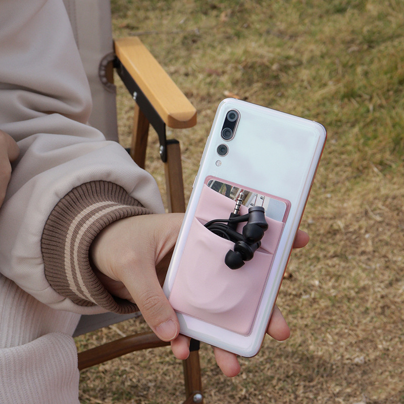 Double-layered phone sticker