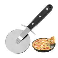 不锈钢介饼刀薄饼比萨轮刀旋转车轮刀单轮pizza轮刀蛋糕烘焙工具