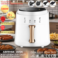 Airfryer110V美规家用触摸电烤箱多功能自动循环加热空气炸锅跨境
