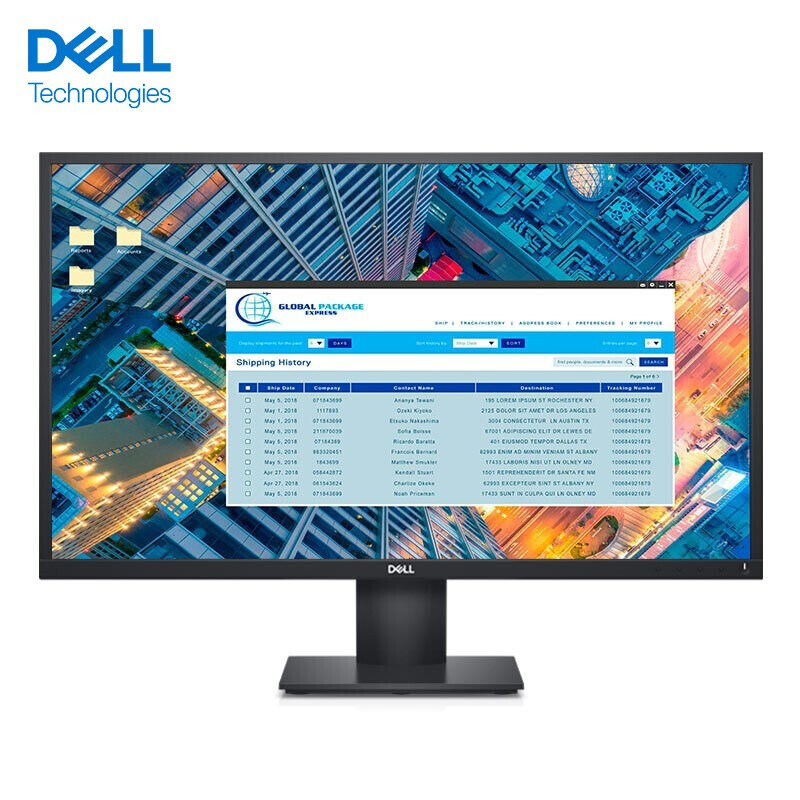DELL (DELL)27 inch E2720H 1080p LCD computer monitor HD IPS business office