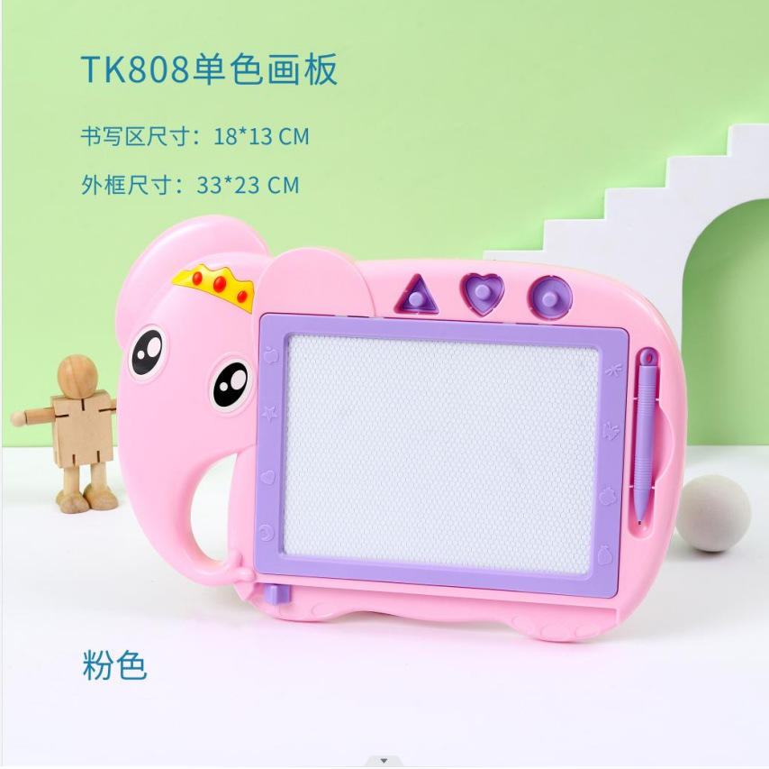 Jingjing tablero de escritura para niños tablero de dibujo magnético juguete de dibujos animados color Niños Bebé graffiti tablero de juguete al por mayor