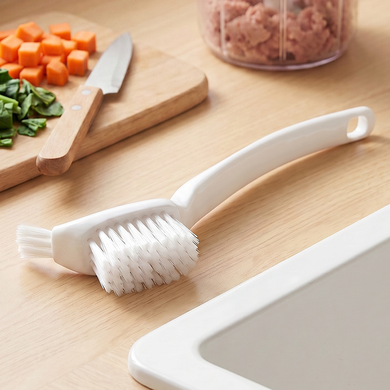 Special brush for cleaning food processors, bottle cleaning brush, bendable for cleaning gaps, food processor blade cleaning, blender cleaning Special brush for cleaning food processors, bottle cleaning brush, bendable for cleaning gaps, food processor blade cleaning, blender cleaning