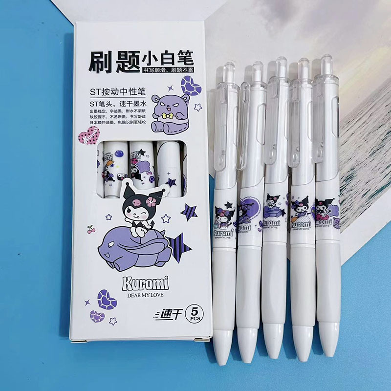 Bolígrafo de góndola curomi blanco 1 caja (5 piezas)