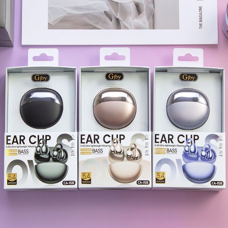 New Guanjia Bone Conduction Ear Clip Type Ows Bluetooth Headset Stereo Sports True Wireless Headset Ca-158