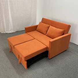 布艺款沙发床两用双人可折叠多功能科技绒小户型客厅沙发床两用